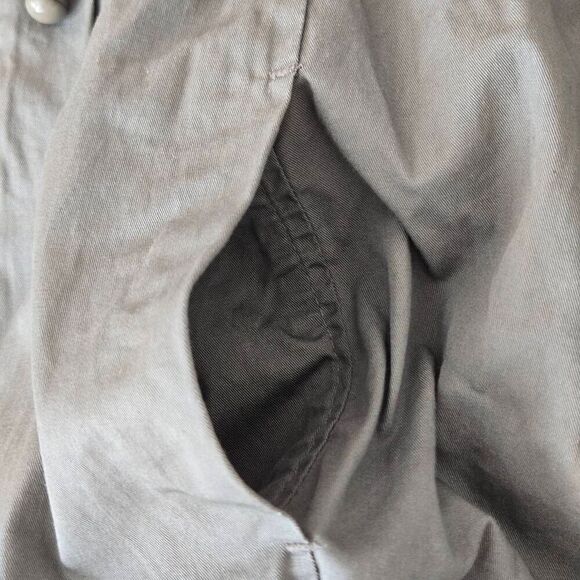 Canyon River Blues Womens Front Zip Lightweight Short Sleeve Jacket Khaki Medium - Picture 7 of 11